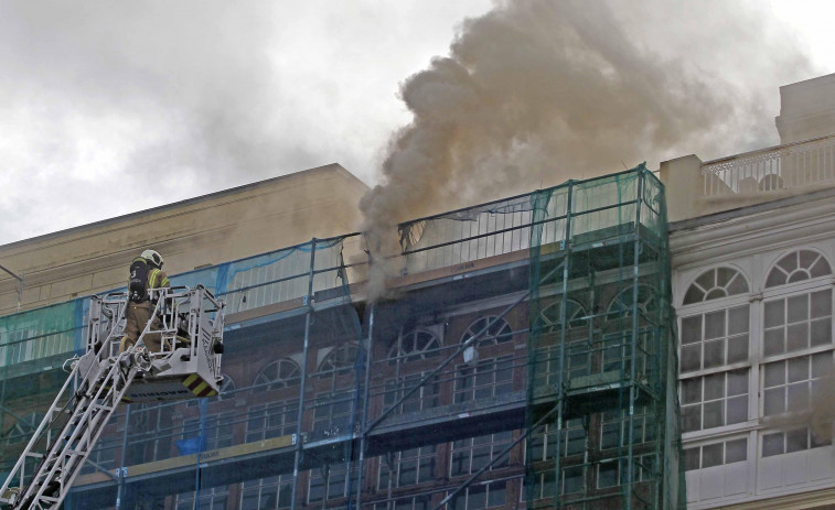 Los incendios urbanos crecieron un 13% en A Coruña durante el año pasado