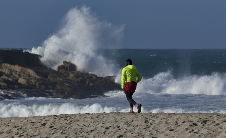 Activada a alerta laranxa por temporal costeiro no litoral da provincia da Coruña