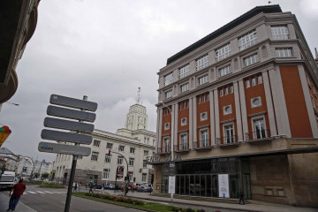 Vista exterior del teatro Colón