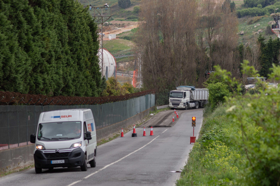 Comienzan las obras de reparación de la carretera de Bens