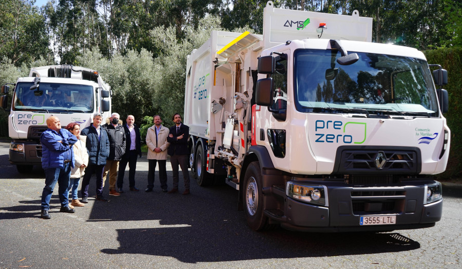 El Consorcio As Mariñas incorpora dos camiones de basura