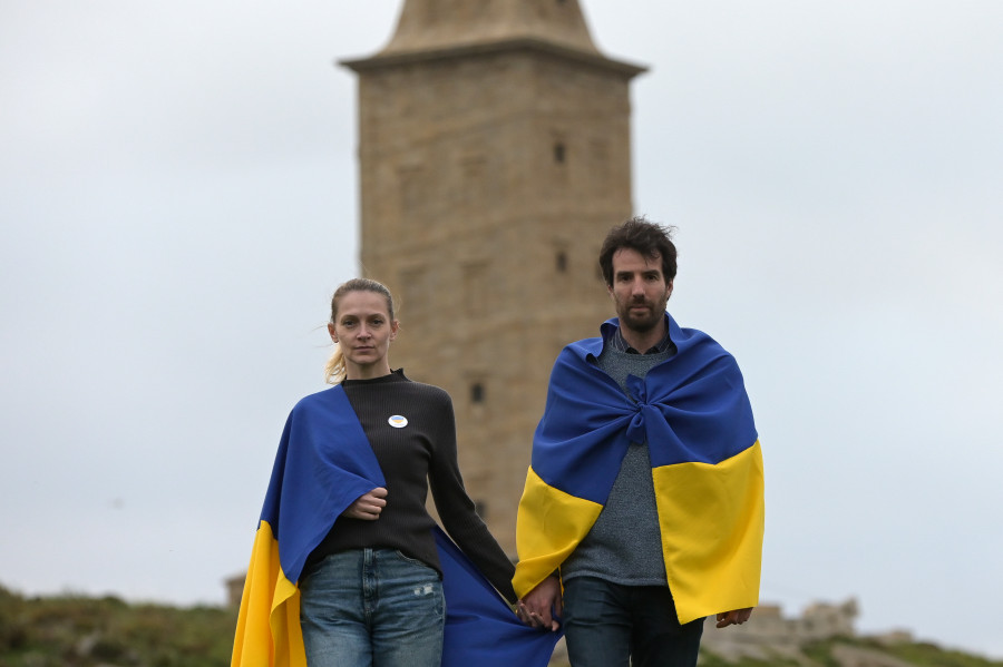 Lucha solidaria desde Galicia para "aliviar" el dolor de la guerra en Ucrania