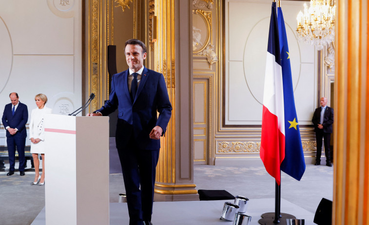 Macron es investido para su segundo mandato de cinco años