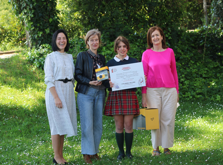 Irene Crespo, del colegio Montespiño, gana el premio Coca Cola de relato corto en castellano