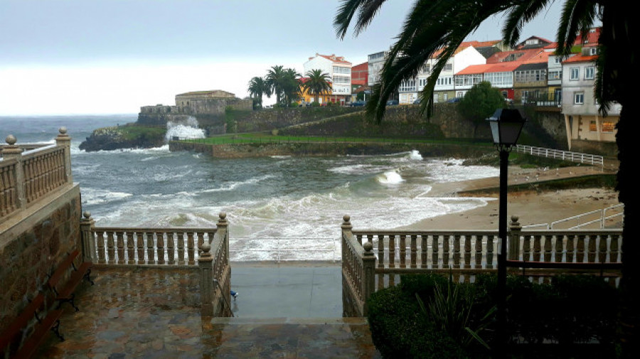 Aviso amarillo por fuerte viento esta noche en el noroeste de A Coruña