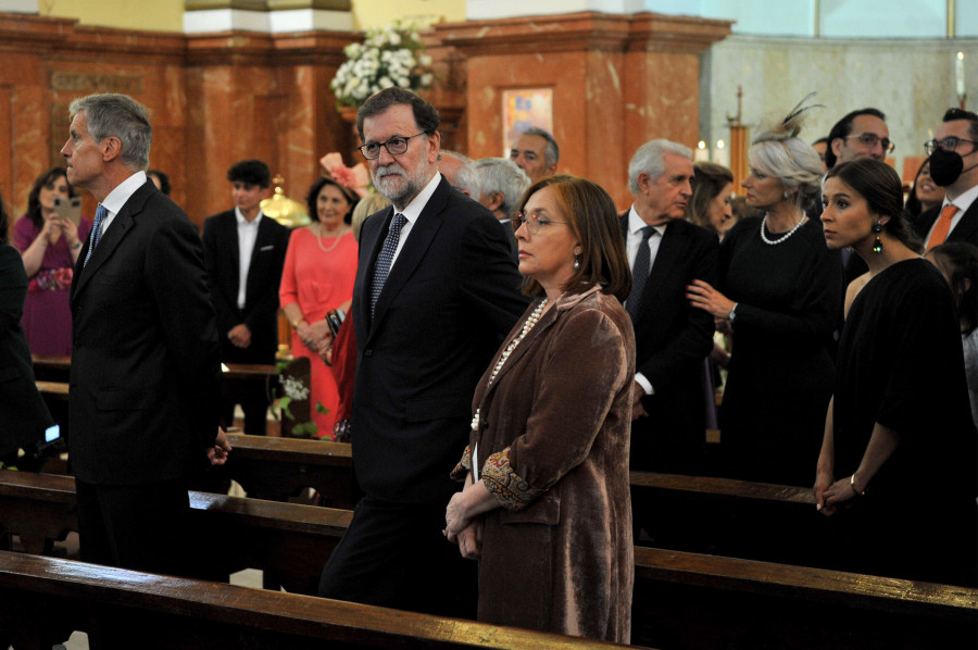 Mariano Rajoy, de boda en A Coruña