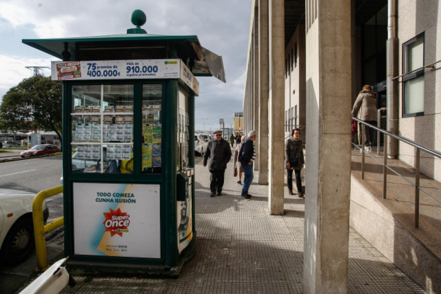 La ONCE deja 20.000 euros en la calle Barcelona