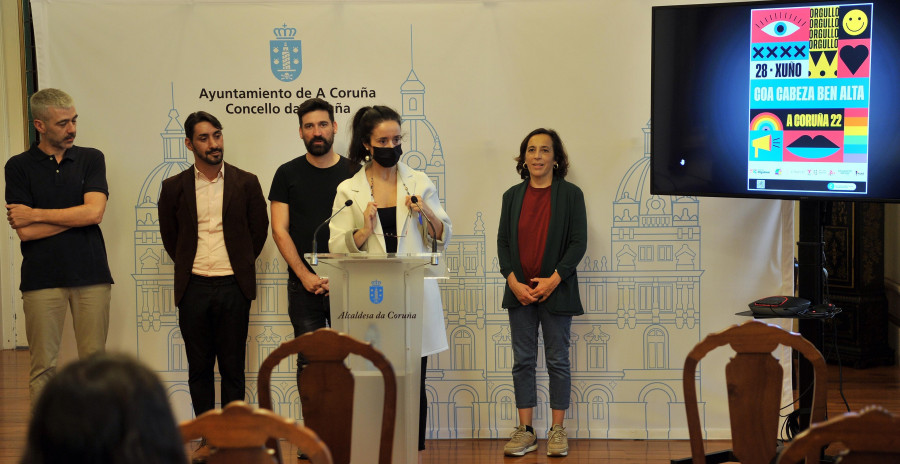 Los coruñeses, llamados a llenar las calles en la marcha del Orgullo: “Es responsabilidad de toda la ciudadanía”