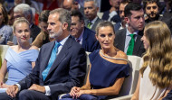 La reina Letizia luce un vestido de una marca de A Coruña para los premios Princesa de Girona