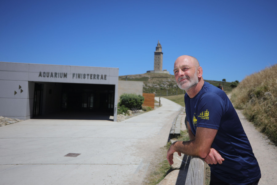 Antonio Vilar: “Las visitas de tiburones o delfines a la costa no deben sorprendernos”