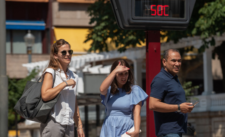 La ola de calor de julio solo tiene un precedente en Galicia, la de 1990