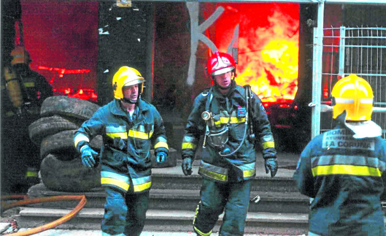 El nacimiento del Cuerpo de Bomberos de A Coruña