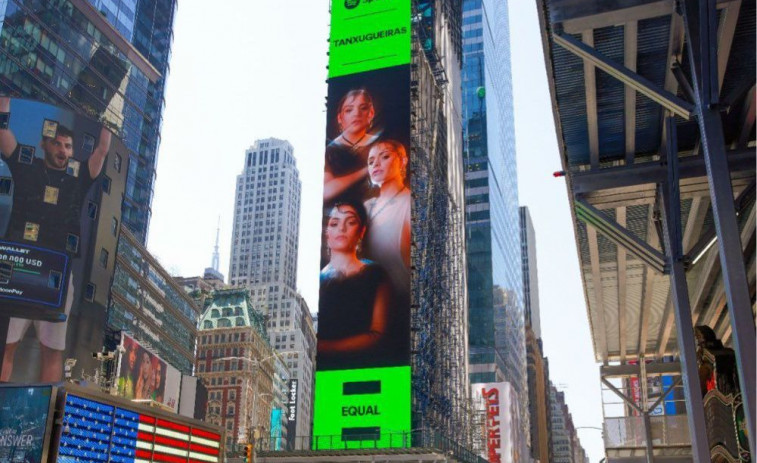 Times Square se rinde al talento de Tanxugueiras