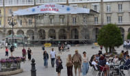 A Coruña comienza los preparativos para las fiestas de María Pita