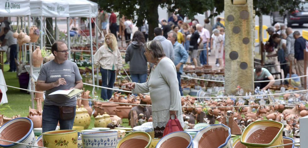 Santa Cruz se rinde a la artesanía en la XXVIII edición de la feria Alfaroleiros