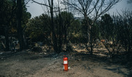 El incendio del Barbanza comenzó en la chimenea de una casa