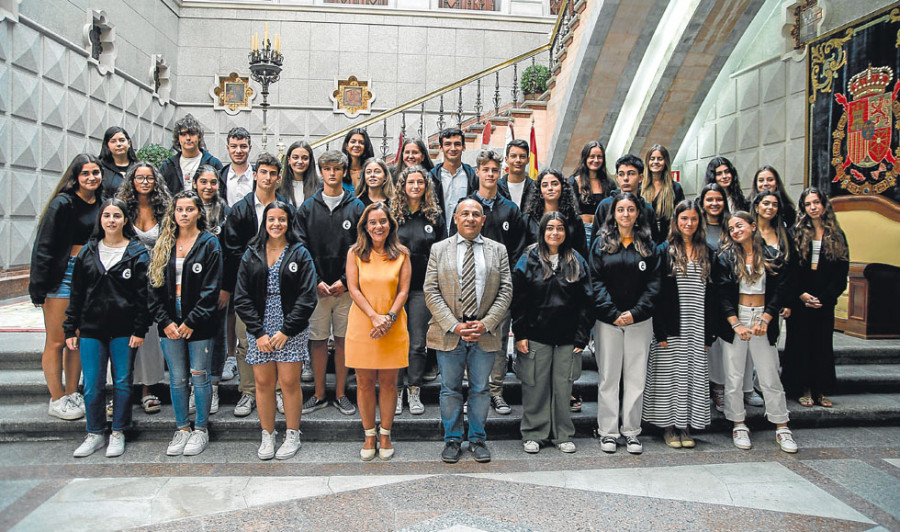 Más de treinta becados coruñeses cursarán primero  de Bachillerato en Canadá