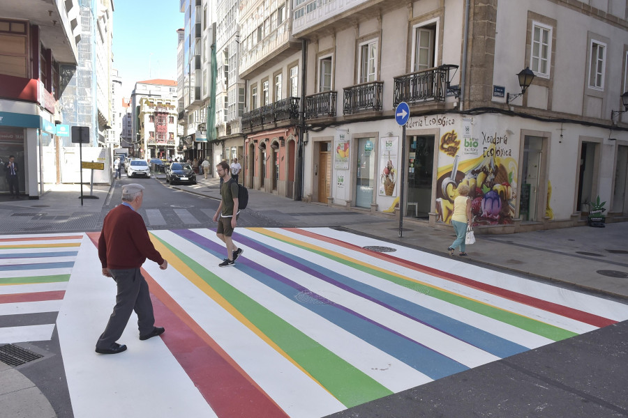 La DGT confirma que pasos de cebra como en el de Santa Catalina cumplen la normativa