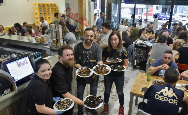 La música y la gastronomía protagonizan las fiestas del barrio de Novo Mesoiro