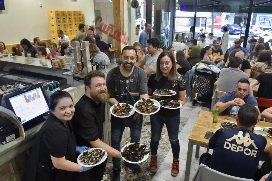 La música y la gastronomía protagonizan las fiestas del barrio de Novo Mesoiro