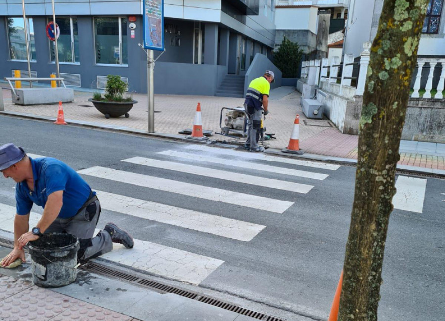 Miño lanza una campaña para mejorar la accesibilidad de sus pasos de peatones