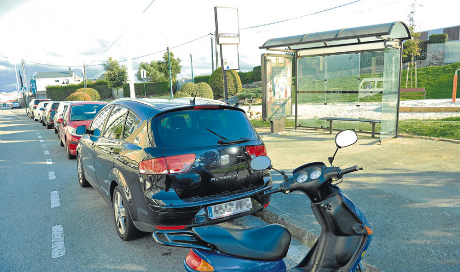 Los vecinos de O Ventorrillo solicitan una parada de autobús adaptada