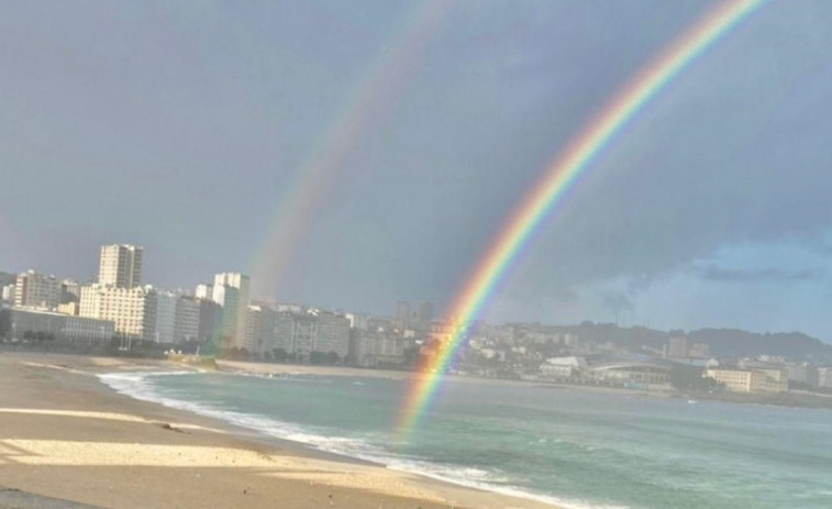 Itapas: Lluvia, sol, viento, calor y frío, la imprevisión del clima de A Coruña