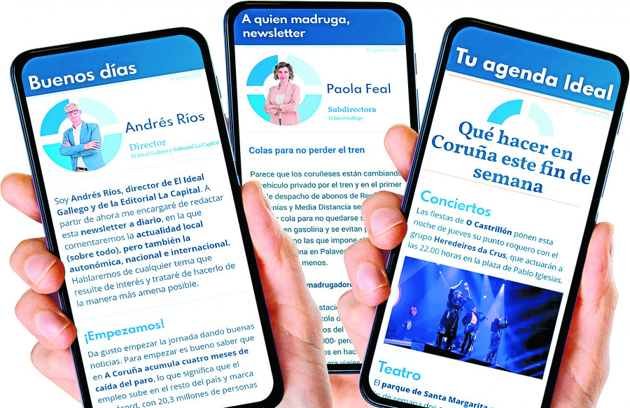 El Ideal Gallego refuerza su apuesta digital con dos nuevas newsletter de información local