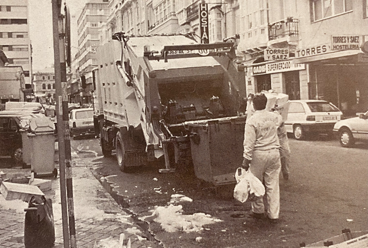 Camion de la basura en 1997