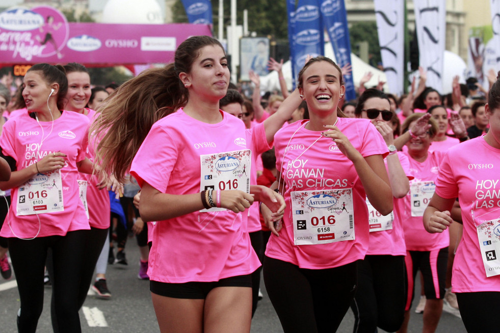 Carrera de la mujer @patricia