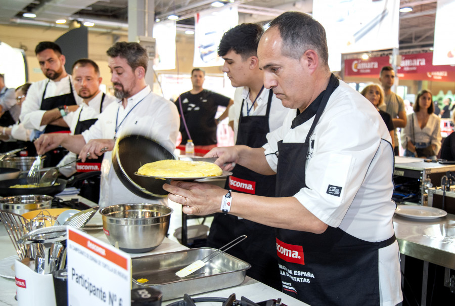 O Pote gana el Campeonato  de España de Tortilla de Patatas  y Miranda se sitúa tercero