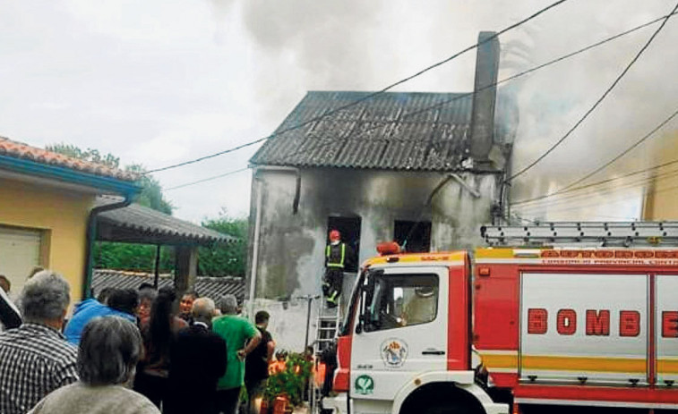 Miño abre una cuenta para colaborar con la rehabilitación de la casa dañada en un incendio