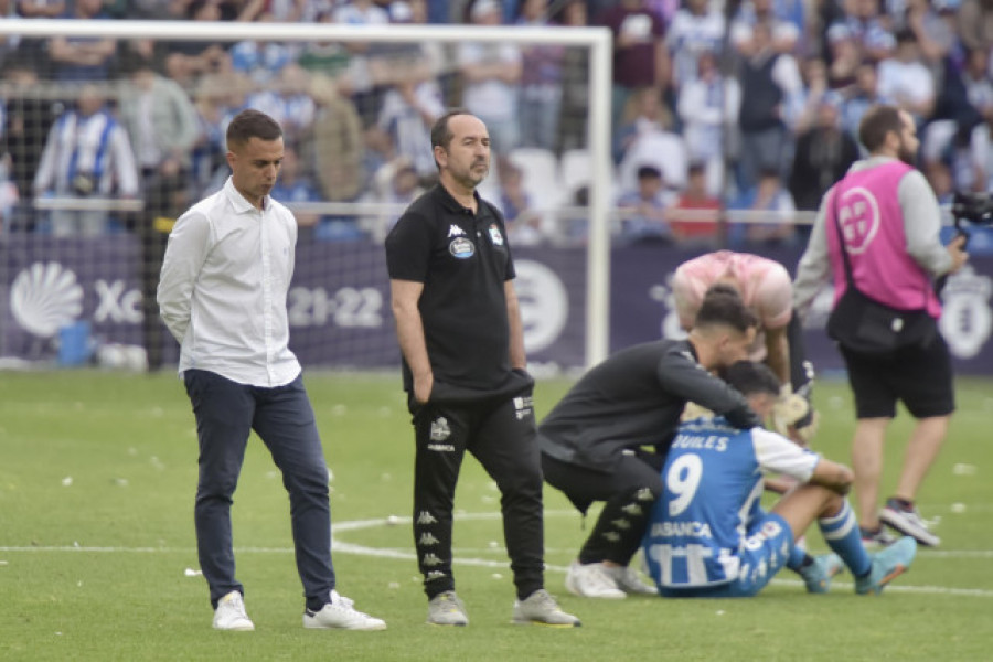 Borja Jiménez, un adiós previsto tras el fracaso en el playoff