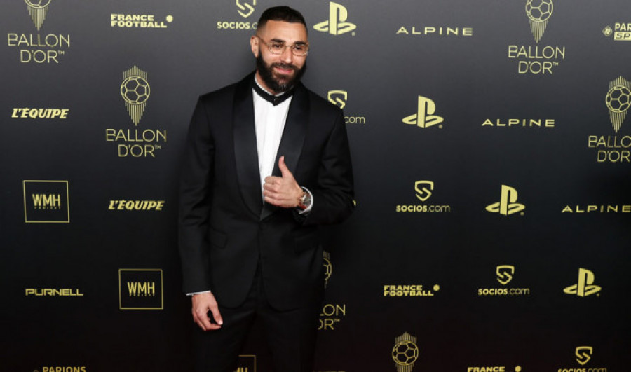 Benzema se consagra como mejor jugador del mundo con el Balón de Oro