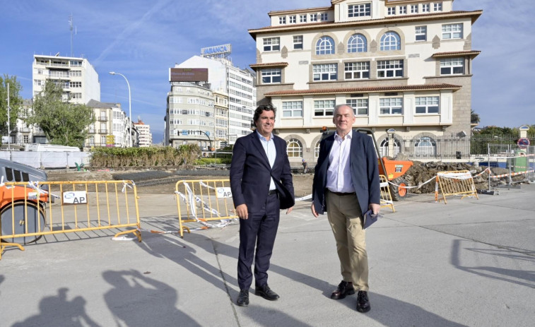 Los muelles de Batería y Calvo Sotelo, en A Coruña, estarán conectados de forma peatonal