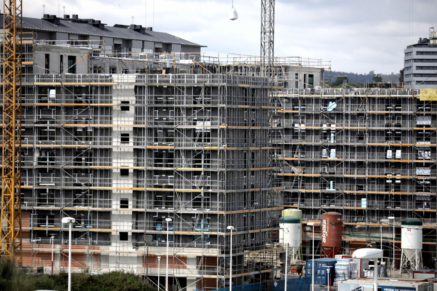 La obra nueva y la rehabilitación de viviendas crecieron un 1,32% en lo que va de año