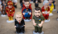 Feijóo y Zelenski, principales novedades como caganers para el belén navideño