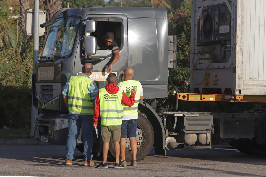 Los transportistas esperan una afectación “mínima” en Galicia de la huelga