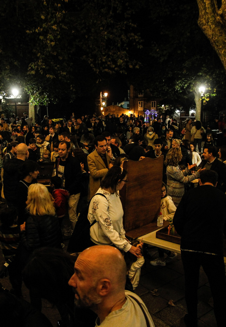 El 'castañazo' reina en los barrios A Coruña: tres magostos en tres días