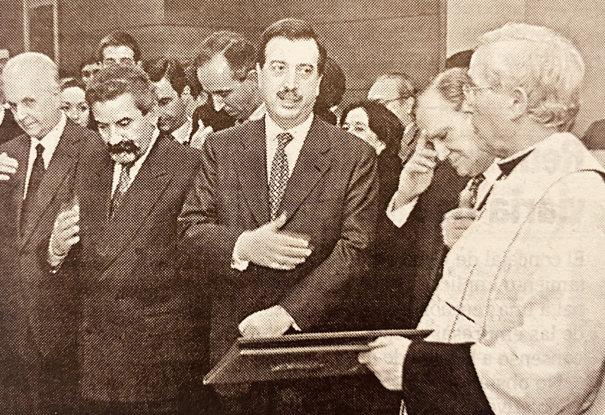 Inauguraciu00f3n del Colegio de Abogados 1997