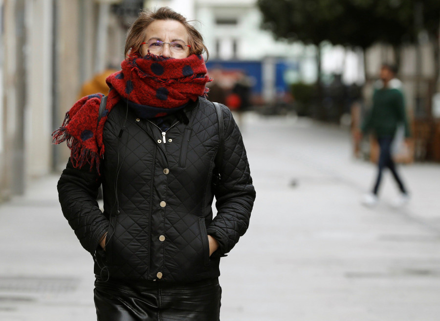 Una masa de aire frío llega a Galicia el viernes