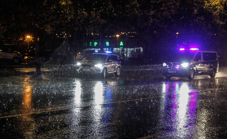 La Policía blindó Novo Mesoiro ante una protesta de coches que no llegó a materializarse