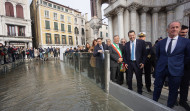 Venecia evita una inundación histórica gracias al sistema de diques MOSE