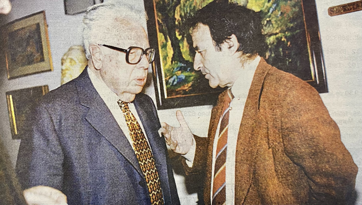 Fernu00e1ndez del Riego y Carlos Casares 1997