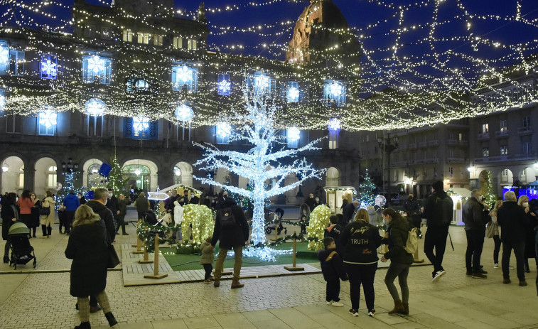 La programación navideña en A Coruña estará presente en todos los barrios