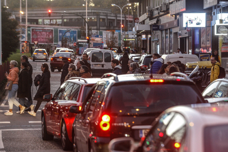 El mes de diciembre comenzó con problemas por el tráfico en A Coruña