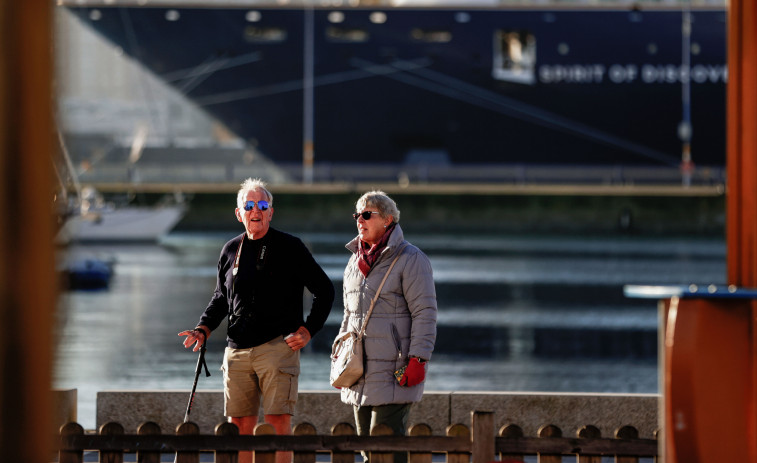 El puerto de A Coruña registrará este mes nueve escalas de cruceros