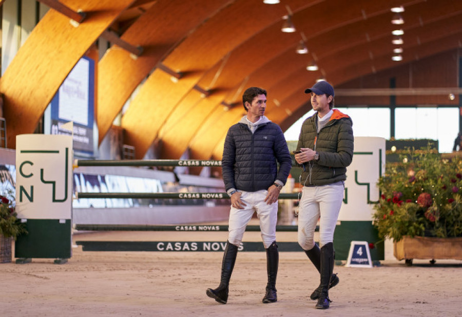 Martin Fuchs y Steve Guerdat: orgullosos de competir en el CSI 5* W A Coruña