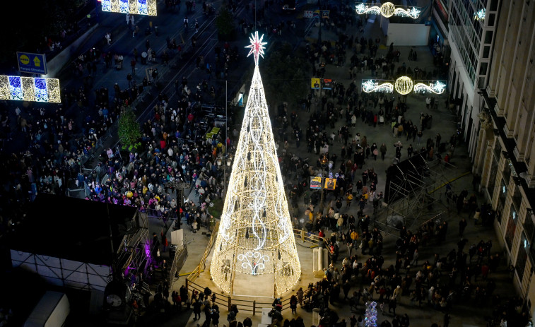 Así serán los encendidos navideños de A Coruña y su área metropolitana