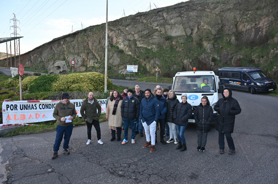 Acusaciones de sabotaje marcan el inicio de la huelga en la planta de reciclaje de A Coruña